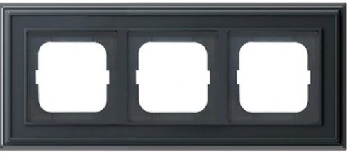 Рамка универсальная ABB Династия 3-м. антрацит фото Рамка универсальная ABB Династия 3-м. антрацит картинка